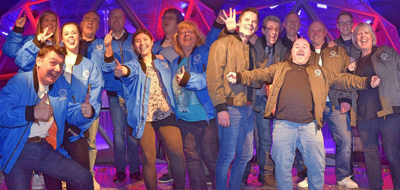 Page team at the Crystal Maze Page team at the Crystal Maze
