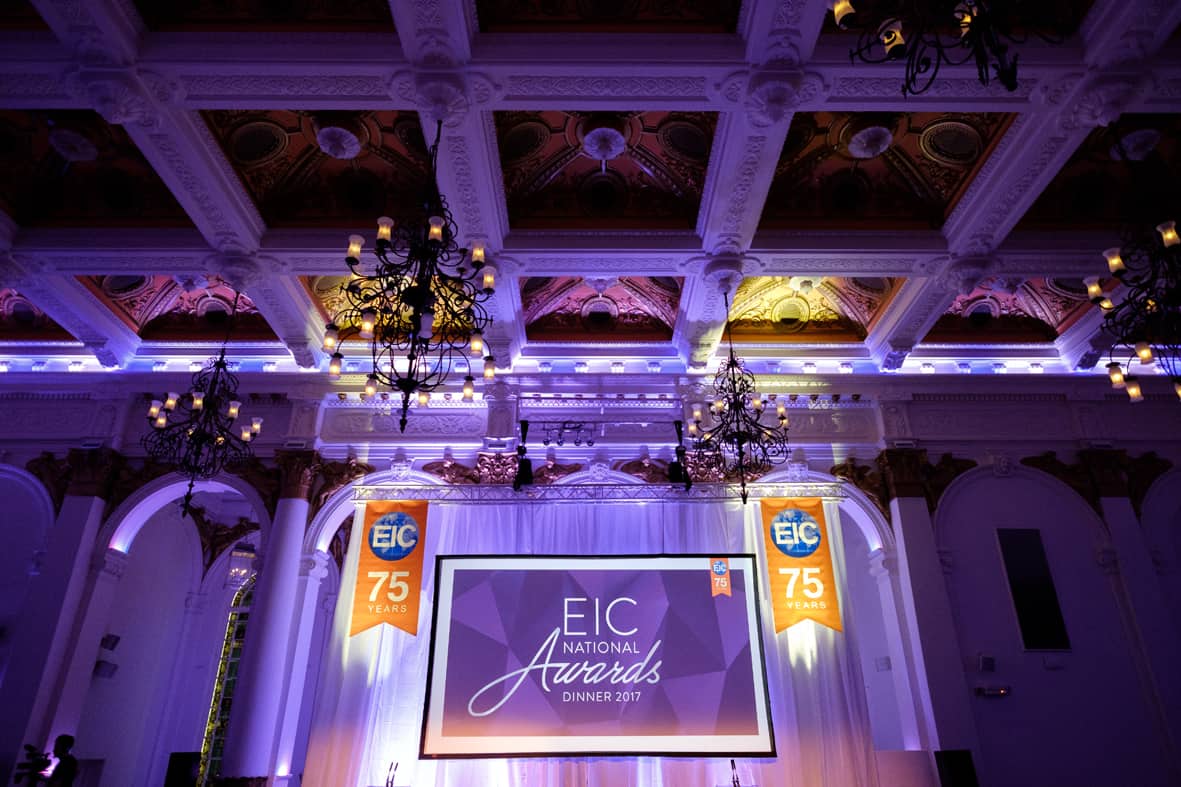 EIC Awards Dinner 2017 | Photo by Owen Billcliffe Photography